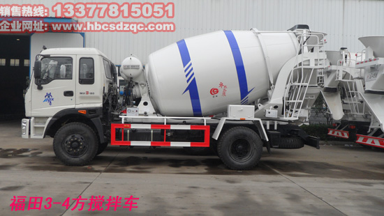 瑞沃3-4方攪拌車圖片