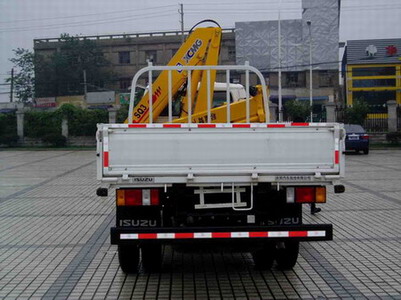 上藍(lán)牌小型隨車吊圖片