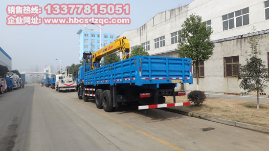 16噸前四后八隨車吊圖片