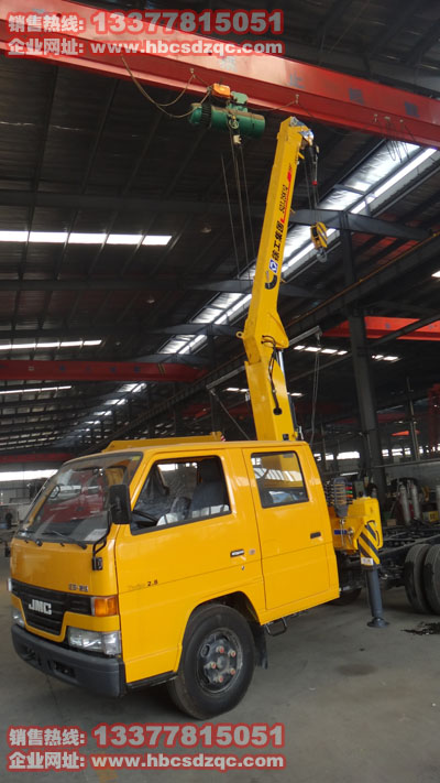 2噸江鈴雙排隨車吊圖片