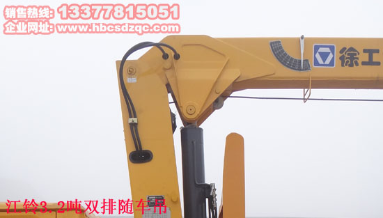 2噸江鈴雙排隨車(chē)吊圖片