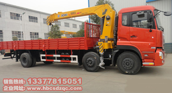 12噸東風(fēng)天龍隨車吊圖片