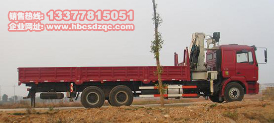 10噸陜汽隨車吊圖片