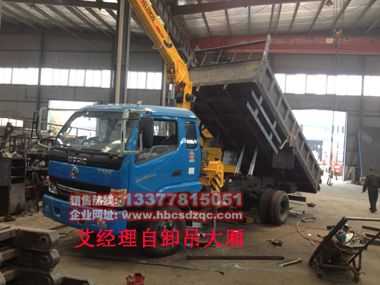 4噸勁卡自卸吊圖片