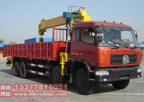 出口陜汽隨車(chē)吊