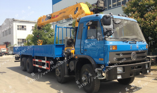 14噸前四后八華神隨車吊 DFD5312JSQ