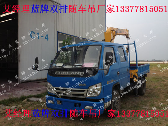 藍(lán)牌雙排起重運(yùn)輸車