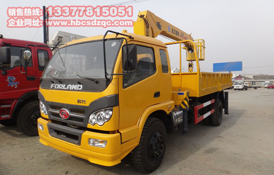 帶渦輪增壓隨車吊國四隨車吊