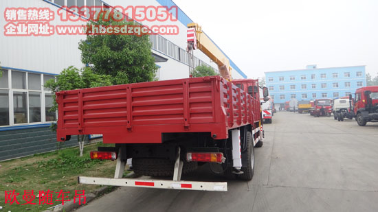 國四歐曼隨車吊歐曼牌BJ516起重運(yùn)輸車SQ6.3SK3Q