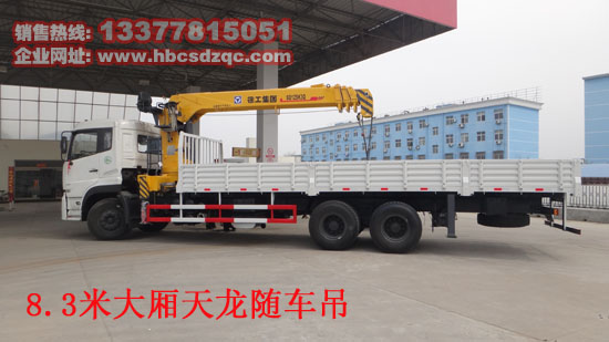 天龍后雙橋隨車吊XZJ5256JSQD4正國四貨車吊圖片