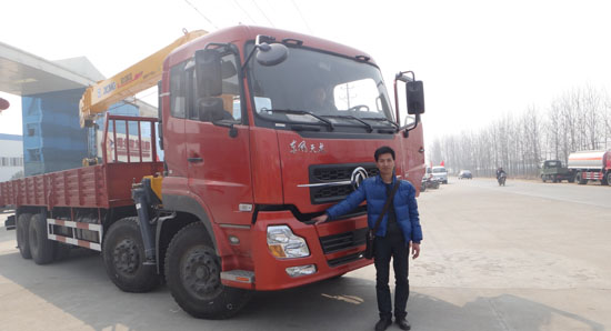 隨車(chē)吊徐工牌XZJ5317JSQD4天龍圖片