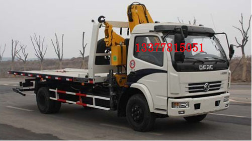 多功能隨車吊國四程力威CLW5081TQZD4型清障車