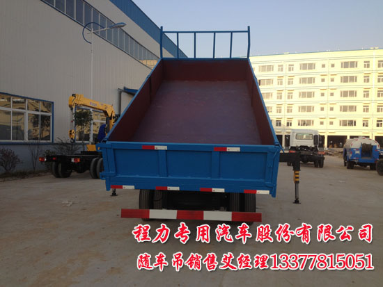 東風勁卡隨車吊4噸國四勁卡隨車起重運輸車