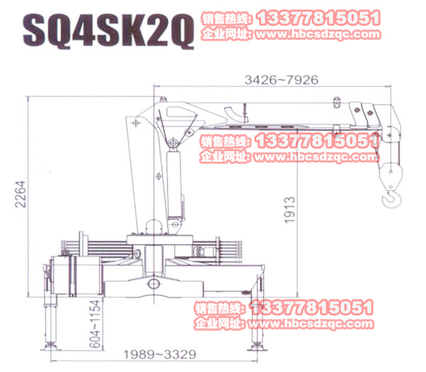 四噸徐工吊機參數(shù)
