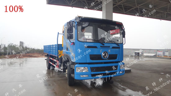 吊集裝箱專用隨車吊東風(fēng)隨車起重運(yùn)輸車