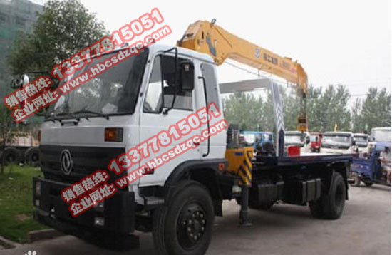 8噸多功能隨車吊程力威牌CLW5163TQZT4型清障車