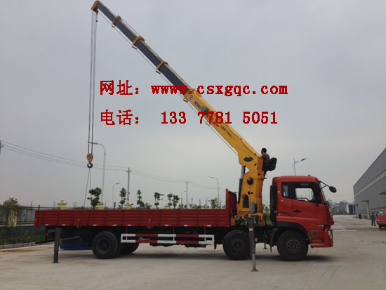 10噸東風(fēng)天龍隨車吊天龍三軸12噸康機(jī)起重運(yùn)輸車