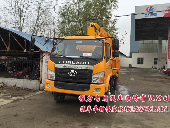 東風多利卡隨車吊