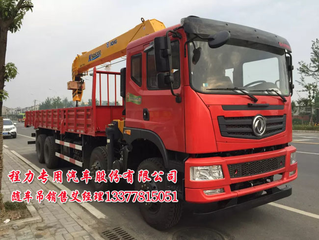 東風(fēng)創(chuàng)普貨車帶吊