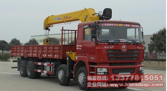 濰柴隨車吊陜汽牌SX5316J隨車起重運輸車圖片