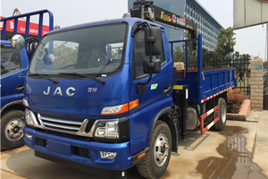 江淮藍牌隨車吊配5噸吊機圖片