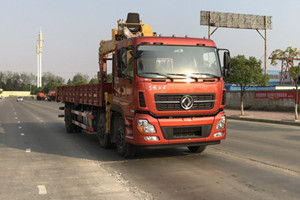東風(fēng)天龍前四后四小三軸隨車吊圖片