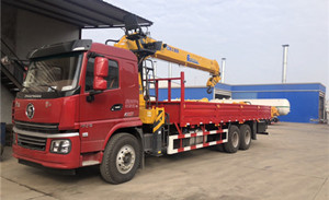 陜汽軒德翼6后雙橋隨車吊廠家直銷圖片