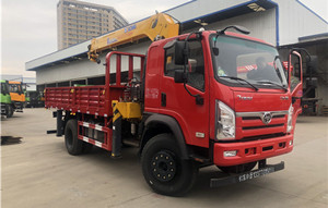 徐工7噸G型臂十通隨車吊4.8米廂圖片