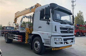 8噸陜汽軒德隨車吊帶清障X6圖片