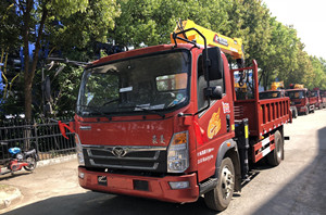 5噸程力專汽藍(lán)牌豪曼隨車吊圖片