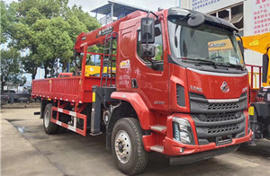 程力專汽8噸乘龍隨車吊正品圖片