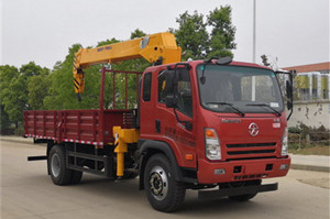 國六成都大運(yùn)隨車吊燃油公告齊全圖片