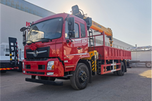 海沃8噸五節(jié)隨車吊臂長17.6米圖片