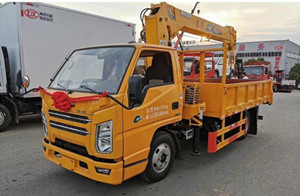 國六藍(lán)牌江鈴隨車吊3.2噸圖片