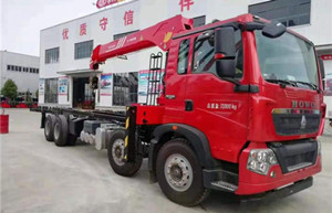 TX豪沃前四后八隨車吊德國(guó)曼340馬力圖片