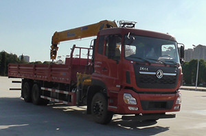 國六14噸天龍后雙橋隨車吊圖片