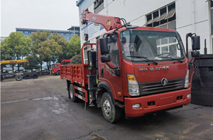 4米廂小黃牌隨車吊重汽王牌圖片