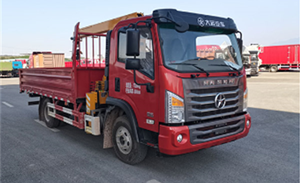 3.6米短軸距大運隨車吊圖片