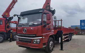 陜汽軒德翼6后雙橋隨車吊配置圖片圖片