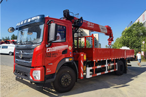 6米1貨廂8噸DV5隨車吊圖片