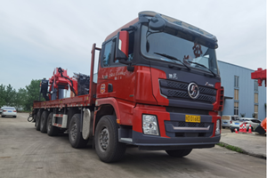 55噸江威陜汽德龍5軸隨車吊圖片