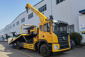 華神T5隨車吊清障車10T上裝圖片