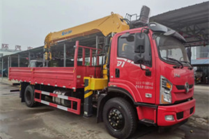 大力神8噸東風D1單排隨車吊吊機示意圖圖片