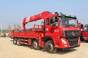 航天萬山14噸16噸前四后八隨車吊配大力神吊機圖片