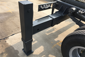 前獨腳大力神吊機配件前支腿總成圖片